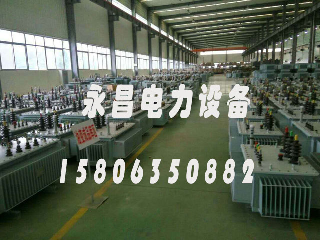 唐山SH15-50KVA/10KV/0.4KV非晶合金变压器